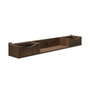 Hanah Home Estantería de Pared Nogal Cmu-902-Oo-1